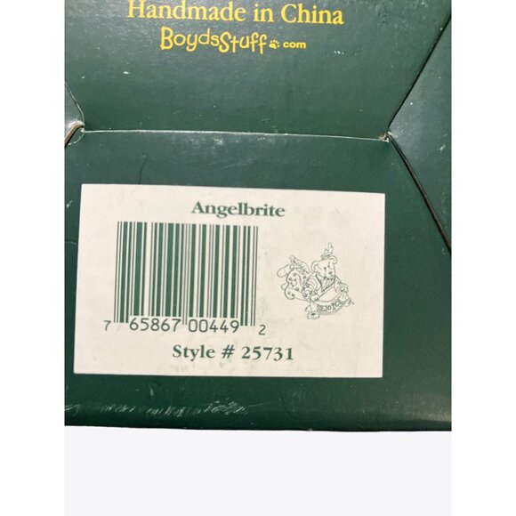 Boyds Collection Angelbrite Figurine Style #25731 Boxed 2000 Handmade In China - Picture 3 of 11
